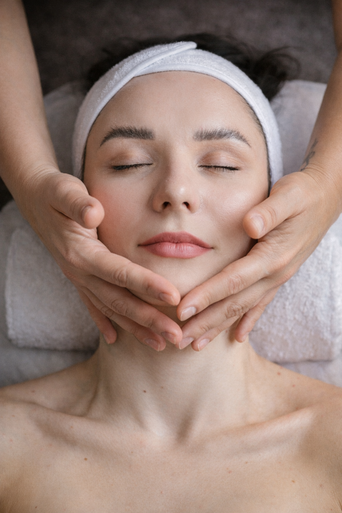 массаж лица